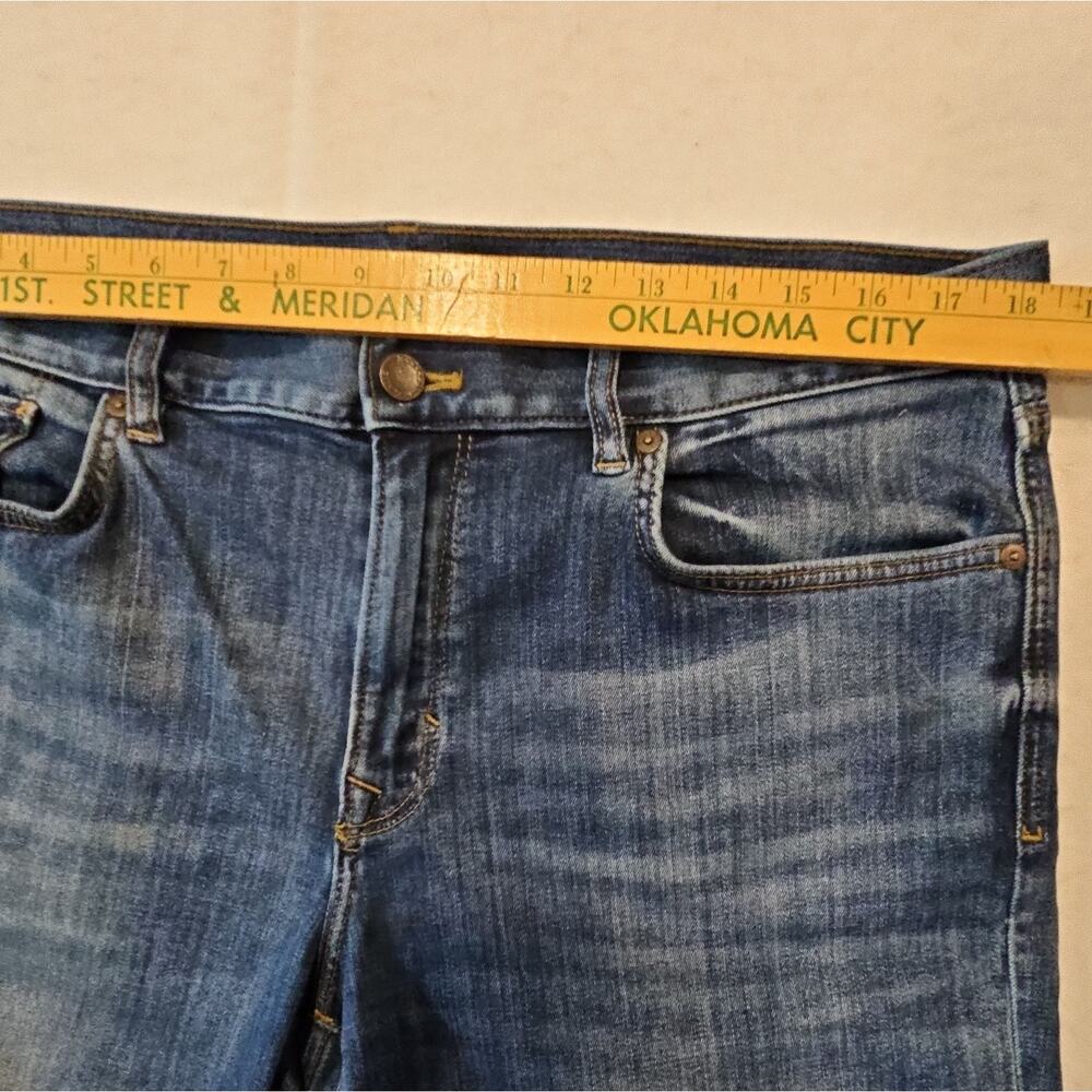 Banana Republic Men’s Traveler Medium Wash Slim Straight Jeans 35x30 - Picture 6 of 7